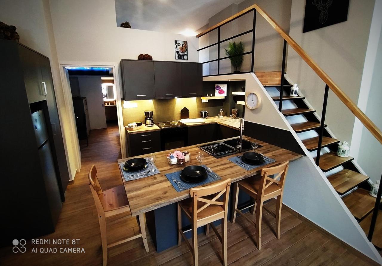 Key For Kiato House-Modern Loft Design Lejlighed Eksteriør billede
